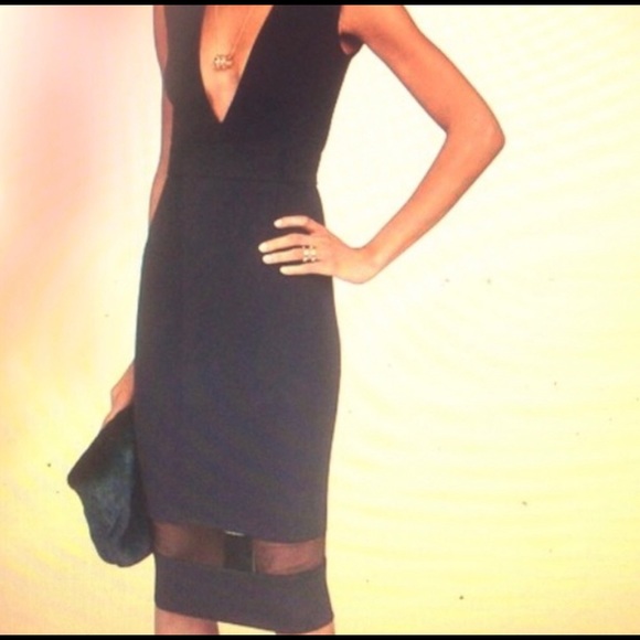 NICHOLAS Black Cocktail Dress - Picture 2 of 7